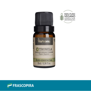 Óleo Essencial de Citronela Via Aroma 10ml