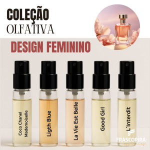 Combo Coleção Olfativa Design Feminino 5ml