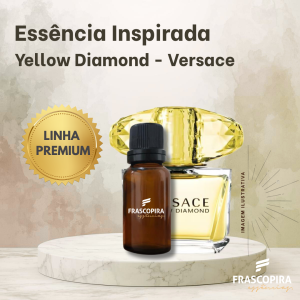 Essência Yellow Diamont Concentrada Perfumaria Fina