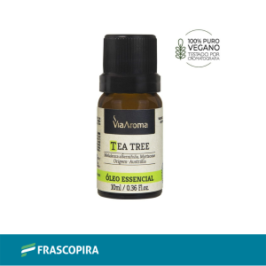 Óleo Essencial de Melaleuca Via Aroma (Tea Tree) 10ml