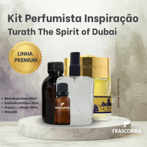 Kit Perfumista Dubai Essência Premium Vollmens 100ml