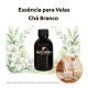Essência Chá Branco Lipossolúvel Concentrada Aromática para Velas