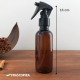 Frasco Pet Âmbar 120ml com válvula mini gatilho