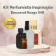 Kit Perfumista Essência Vollmens Faça Até 100ml Baccarat Rouge 540 