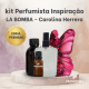 La Bomba Kit Perfumista Essência Vollmens Faça Até 100ml Perfumaria Fina