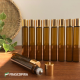 Vidro Roll-on Âmbar 10ml com tampa dourada