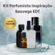 Kit Perfumista Essência Vollmens Faça Até 100ml SAUVAGE
