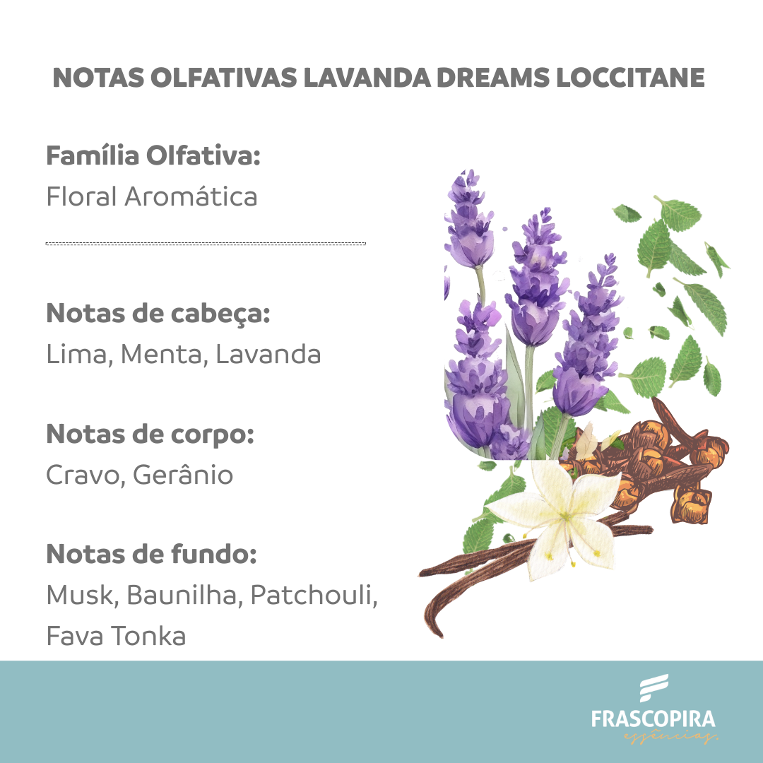 Essência Lavanda Loccitane - Vollmens 100ml