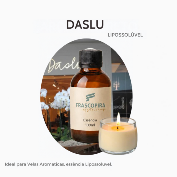 Essência Daslu Lipossolúvel Concentrada para Velas - 100ml