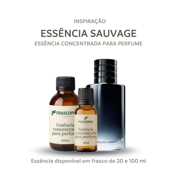 Essência Concentrada Sauvage Premium para Perfume