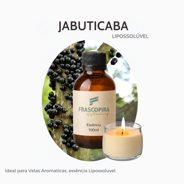 Essência Jabuticaba Lipossolúvel Concentrada para Velas - 100ml