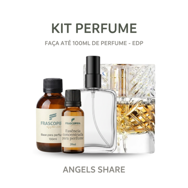 Kit Perfumista Essência Share Faça Até 100ml de Perfume EDP