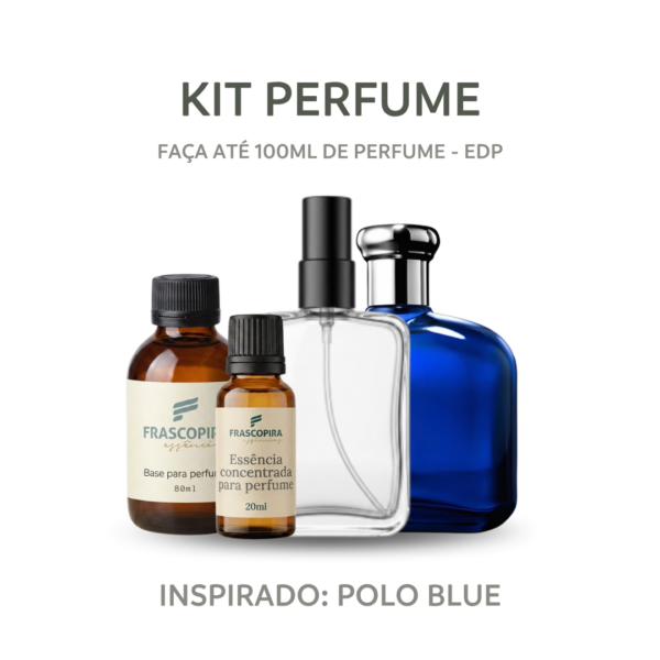 Kit Perfumista Blue Polo faça até 100ml de Perfume