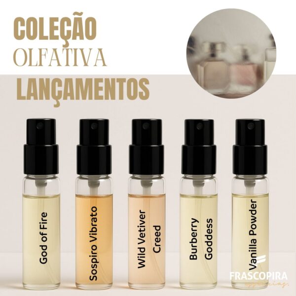 Combo Coleção Olfativa Lançamentos e Tendências 5ml