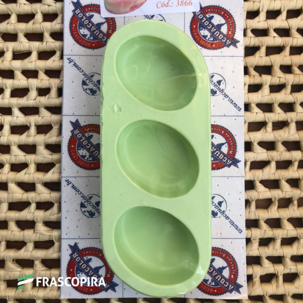 Forma de Silicone - Sabonete Oval 3