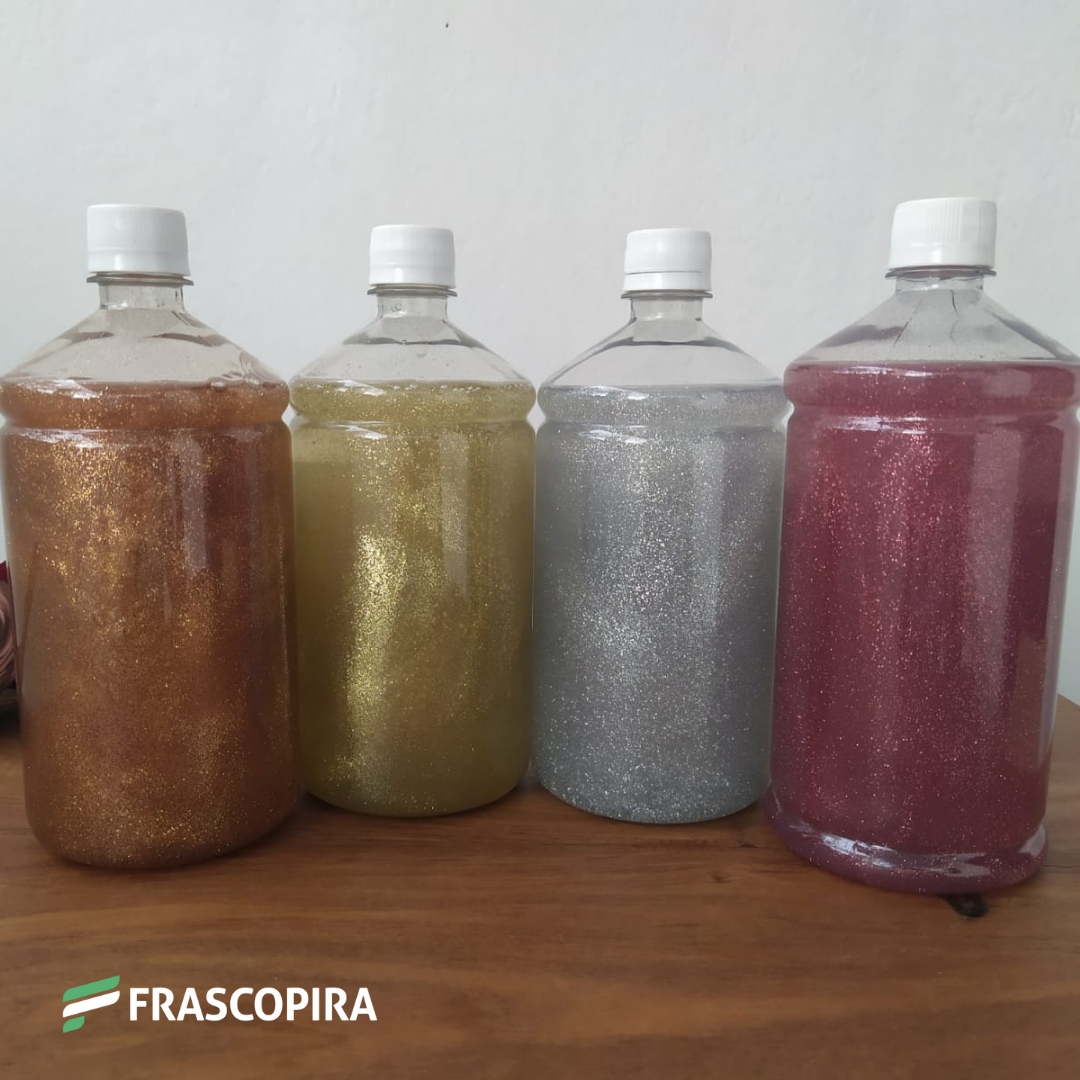 Sabonete Líquido com Glitter Rosê Gold