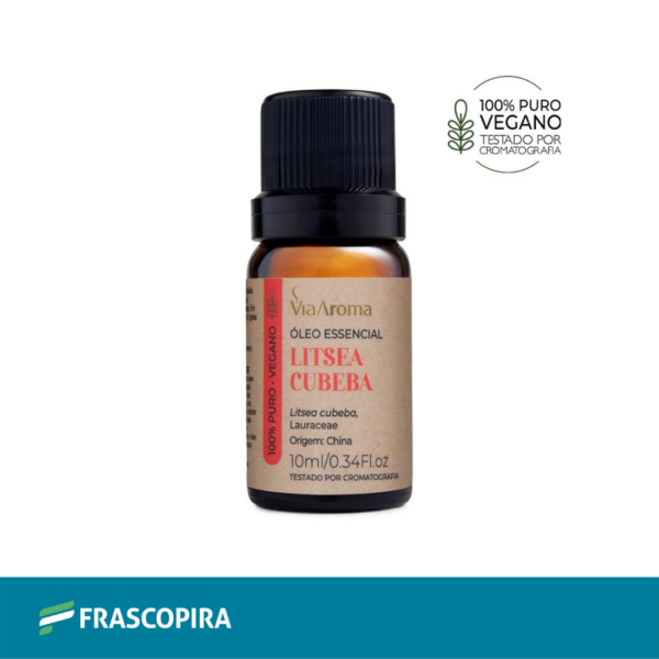 Óleo Essencial Litsea Cubeba 5ml - Via Aroma