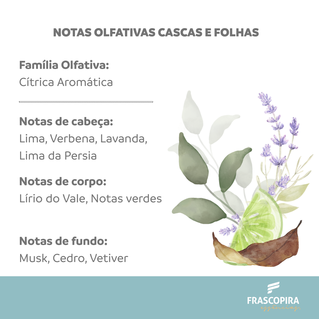 Essência Cascas e Folhas -Vollmens 100ml
