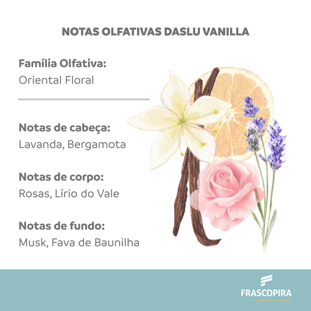 Essência Daslu Vanilla - Vollmens 100ml