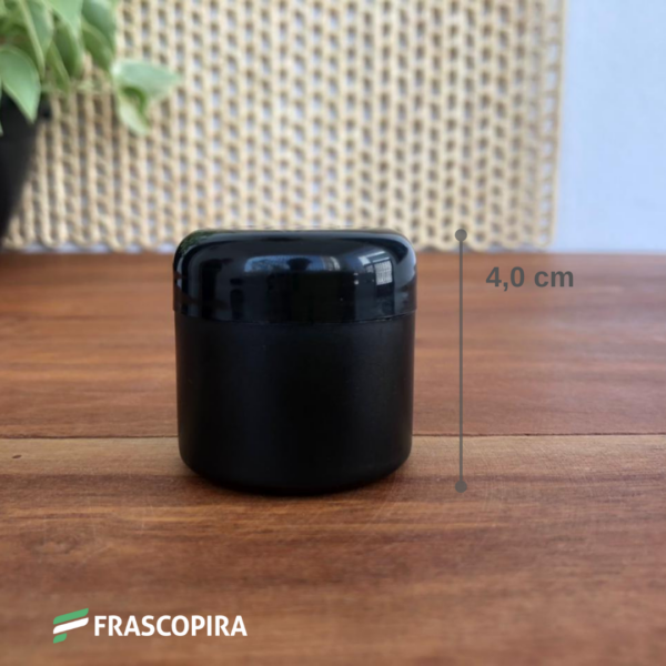 10 Potes 30gr PRETO