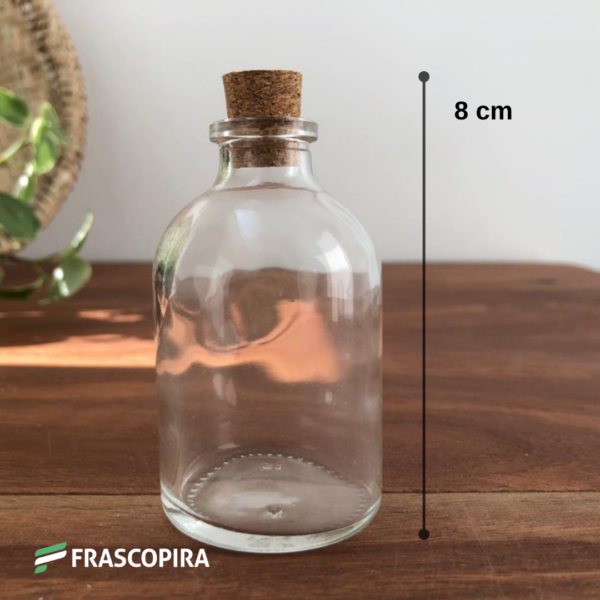 15 Vidros Penicilina 60ml com rolha