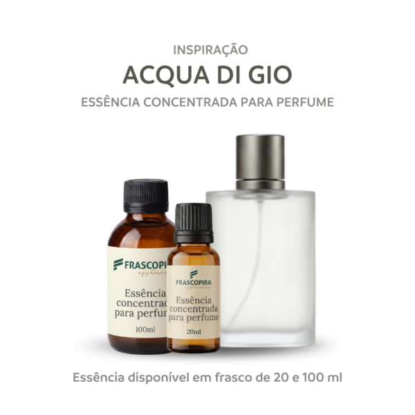Essência Concentrada Acqua Gio Premium para Perfume