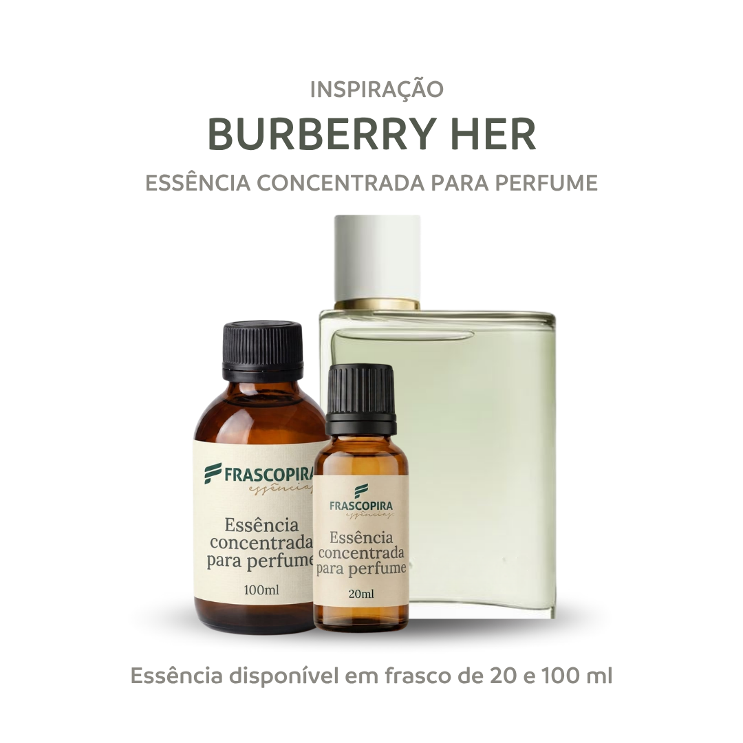 Essência Concentrada Burberry Her Premium para Perfume