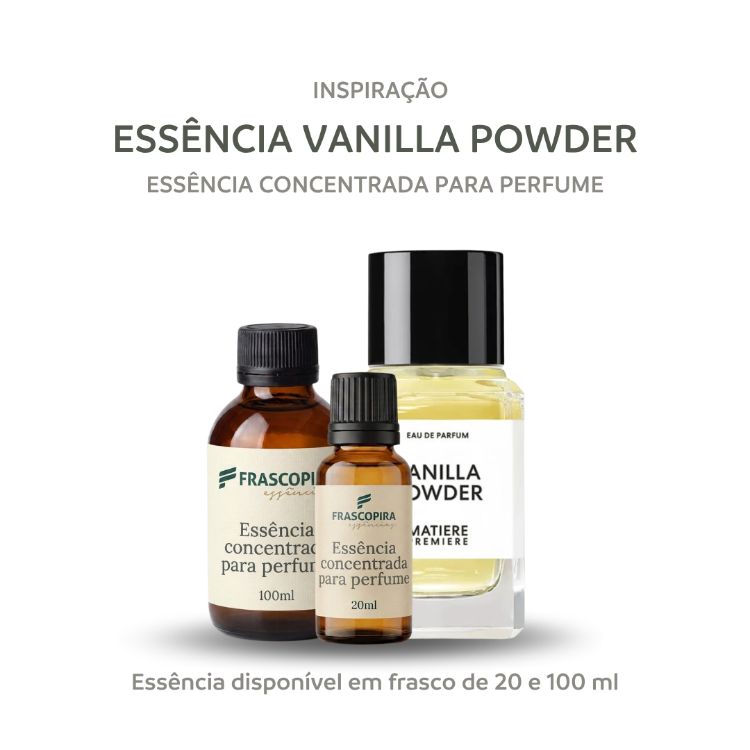 Essência Pura para Perfume Powder Vanilla 20ml