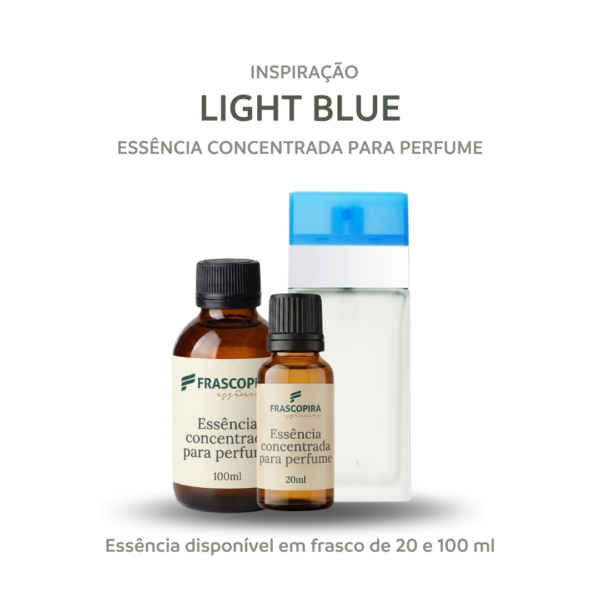 Essência Concentrada Light Blue Premium para Perfume